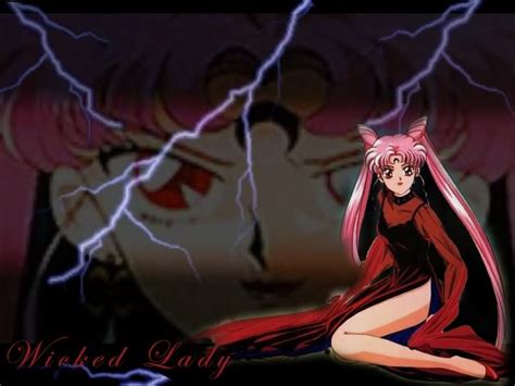 evil chibiusa|chibiusa black lady.